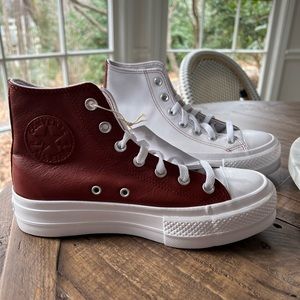 Custom Chuck Taylor All Star Lift Platform Leather